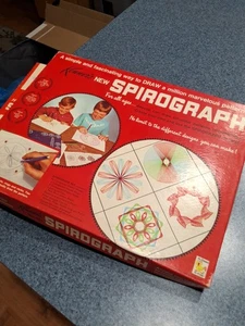 SET SPIROGRAFO KENNER'S 1967 VINTAGE SCATOLA VASSOIO BLU E ISTRUZIONI ORIGINALI - Foto 1 di 3
