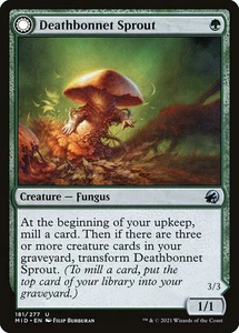 (3x FOIL) DEATHBONNET SPROUT / DEATHBONNET HULK - Innistrad MID – MTG Magic Card - Picture 1 of 5