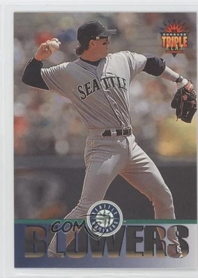 1994 Donruss Triple Play Mike Blowers #123 - Image 1 of 2
