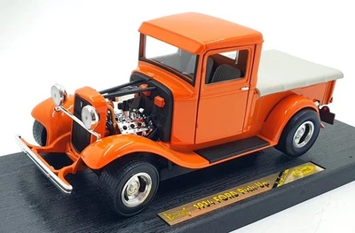 Road Legends 1/18 Scale 92259 - 1934 Ford Pick Up Pro Street - Orange - Image 1 of 4