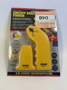 Circuit Breaker Finder Sperry CS550A AC Circuit Identifier with LED Alert Yellow - Picture 1 of 2