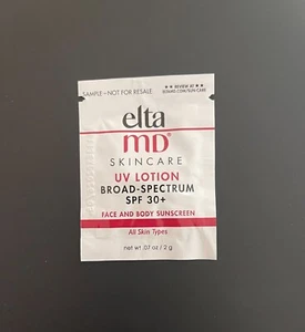 Elta MD UV Lotion Breitspektrum LSF 30+ Neu im Karton ** 40 Probenpakete ** Ablaufdatum 5/26 - Bild 1 von 2