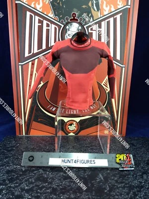 Hot Toys MMS381 DC Escuadrón Suicida DeadShot 1/6 figura de acción camisa roja solamente  Foto 1 de 4