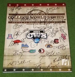 2012 USC Gamecocks Baseball CWS SIGNED Program Gamecock Collectors MUST L@@K - Picture 1 of 1