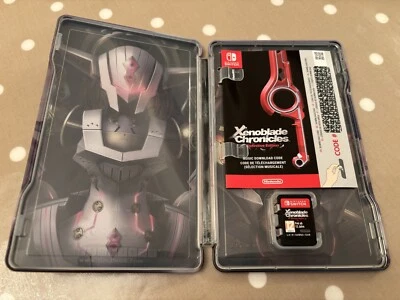 Xenoblade Chronicles Definitive Edition Collectors Steelbook & Game  - Image 1 of 3