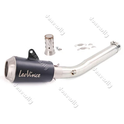 Silenciador de tubo de enlace medio sistema de escape deslizable 51 mm para Suzuki GSXR1000 2005 2006 Foto 1 de 4