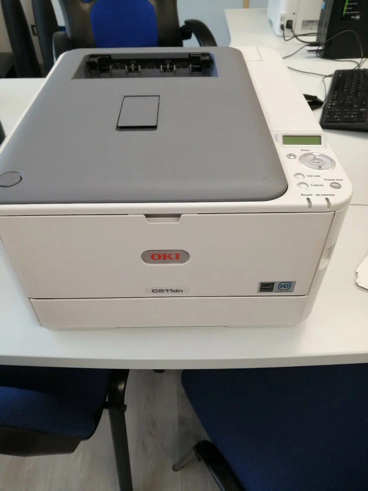 stampante oki c511 dn a colori malfunzionante utile per parti di ricambio - Immagine 1 di 1