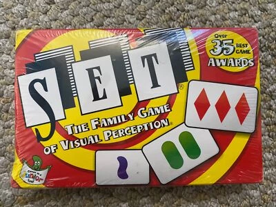 Vintage The Family Game Of Visual Perception 25 BEST GAME Awards 1991 Sealed NEW - Image 1 of 2