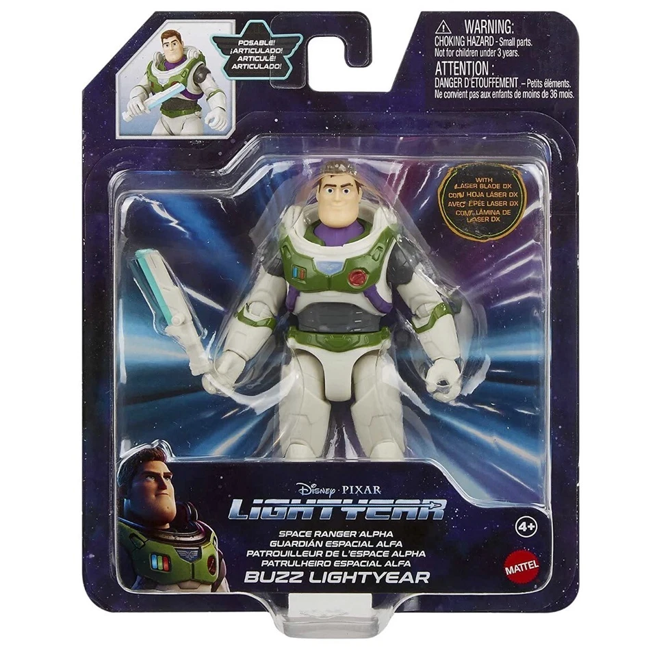 Mattel Disney Pixar LIGHTYEAR Buzz Space Ranger Alpha Figure 2022