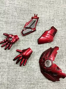 1/6 MMS664D48 Battle Damage Chest Armor Hands Figure Hot Toys Iron Man MKIII 2.0 - Picture 1 of 3