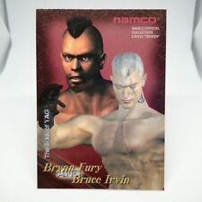 13 Brian Fury Bruce Irvin The Best of Tag Namco Official Collection Card TEKKEN