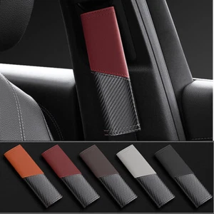 2× Vehicle Seat Belt Cover Strap Pads Shoulder Comfort Cushion Car Accessories - Picture 1 of 12