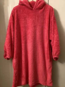 BNwOT Next Girls Pink Fleece Hoodie Age 11-13 Years - Picture 1 of 4