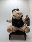 Rare Bears From The Past Russ Berrie Baseball Bear with glove wooden bat 5.5"