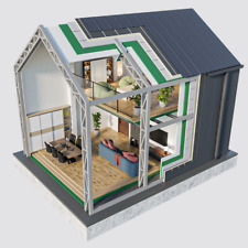 Tiny house domek letniskowy rekreacyjny wypoczynkowy samodzielny montażu 56m2