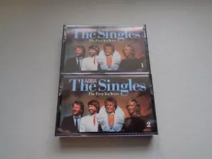 ABBA The Singles Cassette Tapes 1 & 2 The First Ten Years c1980s Used - Picture 1 of 22