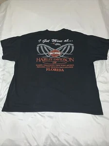 Harley Davidson Adult I Got Mine at Harley Davidson of Florida T-Shirt Size 2XL - Picture 1 of 18
