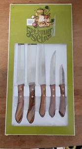 Vintage 5 Pc Ekco Cutlery Set in original Box, From Estate, NEW? - Picture 1 of 7