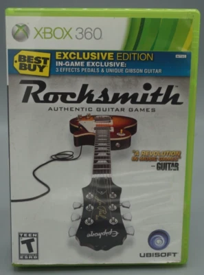 Rocksmith Best Buy Exclusive Edition Microsoft Xbox 360  Disc Looks Great - Image 1 of 2