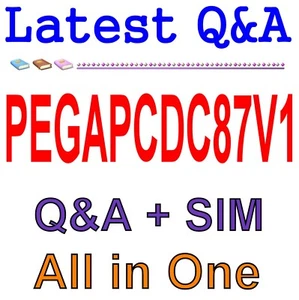 PEGAPCDC87V1 Certified Pega Decisioning Consultant (PCDC) 87V1 Exam Q&A - Afbeelding 1 van 1