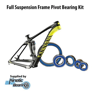 MTB FRAME PIVOT BEARING KIT - CANYON BIKES (Lux,Nerve,Spectral,Strive,Torque) - Picture 1 of 18