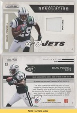 2011 Rookies & Stars Revolution Materials Prime /50 Bilal Powell #12 Rookie RC