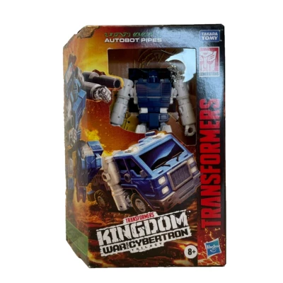 Transformers Generations - Kingdom - War for Cybertron - Autobot Pipes Figur - Bild 1 von 2
