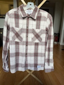 Neighborhood Japan Thick Heavyweight Plaid Flannel Work Shirt S Made In Japan - Picture 1 of 6