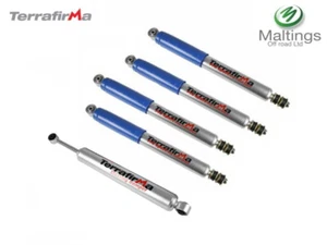 TERRAFIRMA P38 DAMPER SET INC STEERING DAMPER TERRAFIRMA PRO SPORT +2" SHOCKS - Picture 1 of 1