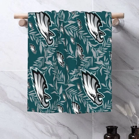 Philadelphia Eagles Face Wash Cloth Print Towel Sheet Strong Water Absorption Cover