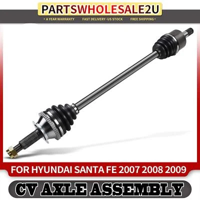 Conjunto de eje CV trasero izquierdo/derecho para Hyundai Santa Fe 2007 2008 2009 AWD Foto 1 de 4
