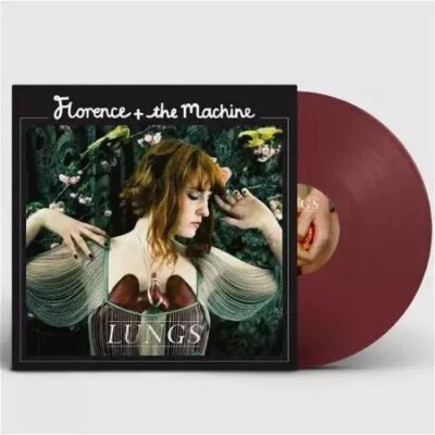 Florence and the Machine - Lungs - Red Color Vinyl Record - Image 1 of 2