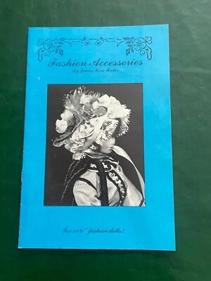 Vtg Fashion Accessories By Janice Rose Rader Crochet Pattern Instruction Book - Image 1 of 3