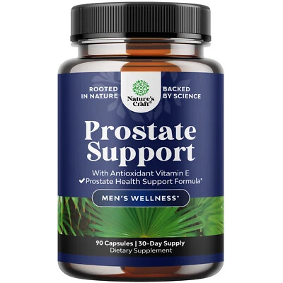 Herbal Prostate Health Supplements for Men - with Beta Sitosterol Selenium 90ct - Image 1 of 4