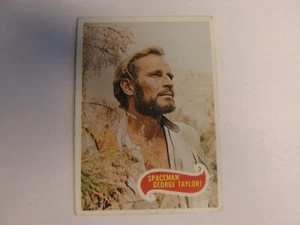 🪐 Tarjeta 1967 Topps El Planeta de los Simios #4 Spaceman George Taylor! Ciencia ficción vintage - Imagen 1 de 3