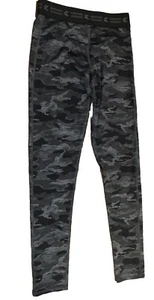 Kyodan Unisex Kids Boys Girls Leggings Base Layer Size 14 Camo Camouflage - Picture 1 of 7