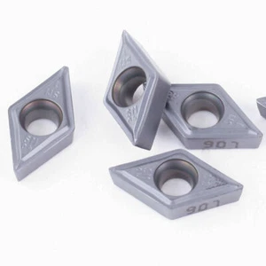 10 piezas DCMT11T304-SM 907 DCMT3-1-SM carburo insertos de torneado herramienta de torneado interno - Imagen 1 de 3