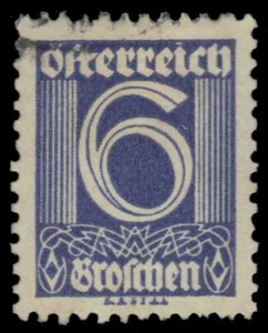 AUSTRIA 308 (Mi452) - Numeral of Value "1925 Ultramarine"  (pf96056) - Picture 1 of 1