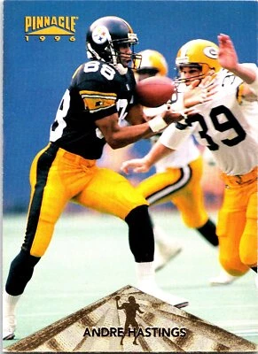 1996 Pinnacle #123 Andre Hastings - Image 1 of 2