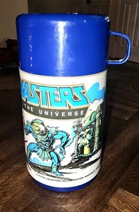 Termo vintage Aladdin 1983 He Man & Masters of the Universe para lonchera - Imagen 1 de 8