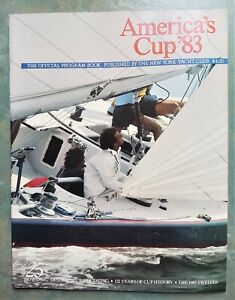 Americas Cup 1983 Official Programme book.
