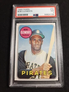 1969 Topps Bob Roberto Clemente #50 PSA NM 7 - Picture 1 of 2