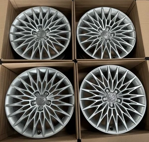 4x Audi A3 A4 TT Q2 Q3 8 X 18 Zoll S Line Felgen 8V0601025BG 5x112 ET46 Demo Neu - Bild 1 von 15