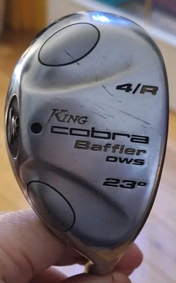 King Cobra Baffler DWS, 4/R, R Flex, Grey Graphite Shaft, VGC + Head Cover - Image 1 of 4