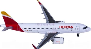 for JC Wings for Iberia for Airbus A320neo EC-NDN 1:400 Aircraft Pre-built Model - Picture 1 of 2