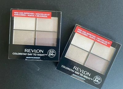 (2) Revlon Colorstay Day To Night Eyeshadow Quad 0.16 oz Sealed 500- Stylish - Image 1 of 3