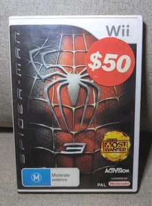SPIDER-MAN 3 Nintendo Wii With Mamual Great Condition Tested Working - Picture 1 of 4
