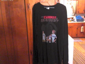 Brandneues Herren Tennisshirt - You Cannot Be Serious! - John McEnroe - LANGARM XL - Bild 1 von 1