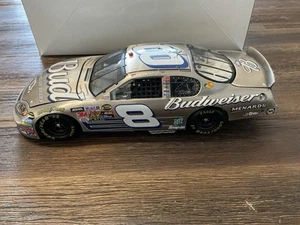 2005 ACTION BRUSHED METAL DALE EARNHARDT JR BUDWEISER # 8 1:24 SCALE 1 OF 504 - Picture 1 of 10