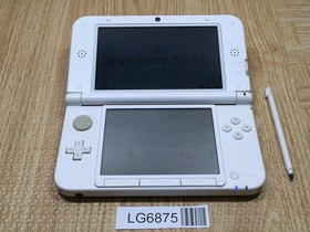 LG6875 Tested Working - Nintendo 3DS LL XL 3DS White Console Nintendo Japan